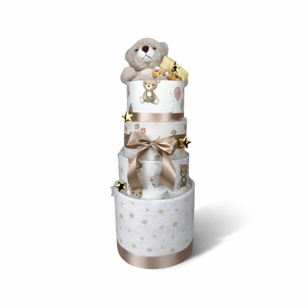 4 Όροφο Diaper Cake - Oh Baby !